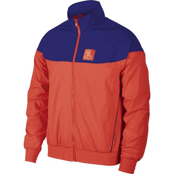 Nike Air Jordan Legacy Tinker Windbreaker Jacket Coral Purple Zip Up Mens Medium - Picture 9 of 10